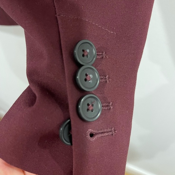 RW& co blazer rich wine colour 6 - Picture 5 of 6